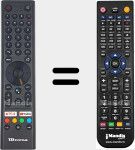Replacement remote control for 30604611CXTDS004