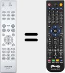 Replacement remote control for RC8001SA (307010005000M)