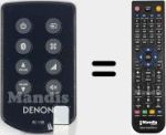 Replacement remote control for RC-1195 (30701020100AD)