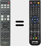 Replacement remote control for RC-1214 (30701023300AS)