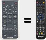 Replacement remote control for RC-1220 (30701024300AS)
