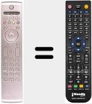 Replacement remote control for REMCON059