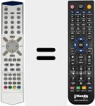 Replacement remote control for REMCON178