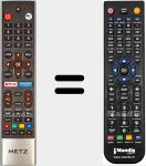 Replacement remote control for N030107000527001