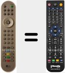 Replacement remote control for 6610T00022R