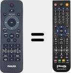 Replacement remote control for 996510056596