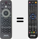 Replacement remote control for RC-2802 (996580009131)