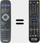Replacement remote control for 996590009559