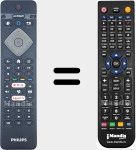 Replacement remote control for 996592003182