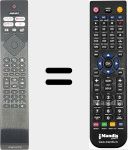 Replacement remote control for YKF474-BT27 ENGLISH (996592300991)