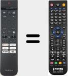 Replacement remote control for 398GR10BEPHNF000CR (996592404224)