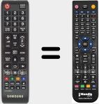 Replacement remote control for TM 1240 (AA59-00602A)