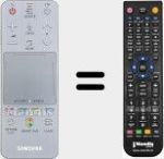 Replacement remote control for AA59-00761A