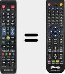 Replacement remote control for AA59-00790A