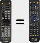 Replacement remote control for MCR-E700 (AAX74280)