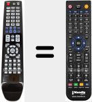 Replacement remote control for AH59-02131L