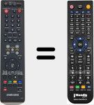 Replacement remote control for 00062E (AK5900062E)