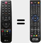 Replacement remote control for AKB73056201