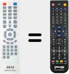 Replacement remote control for AMBT-67K