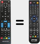 Replacement remote control for SL-32 DSBAI