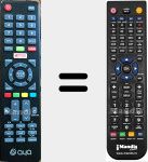 Replacement remote control for H32A1019