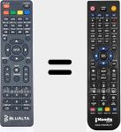 Replacement remote control for BLF32HD-2