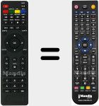 Replacement remote control for BM32C1