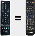 Replacement remote control for BM40L81