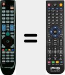 Replacement remote control for BN5900691A
