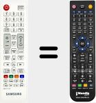 Replacement remote control for BN59-01175R