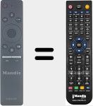Replacement remote control for BN59-01298D