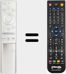 Replacement remote control for BN59-01327B