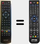Replacement remote control for LDD1954MC