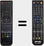 Replacement remote control for GBIP50183042