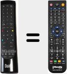 Replacement remote control for DL-TV32HD-001
