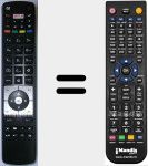 Replacement remote control for 30090680 (RC5118)
