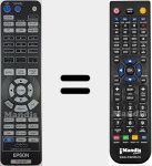 Replacement remote control for 1656529