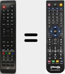 Replacement remote control for MiDE39