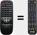 Replacement remote control for EUR644859