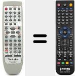 Replacement remote control for EUR7702290