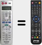 Replacement remote control for EUR7914Z20