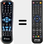 Replacement remote control for MM-CH36US