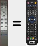 Replacement remote control for HTX24PRO