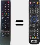 Replacement remote control for TP7 (759551773500)