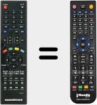 Replacement remote control for H2NEC