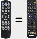 Replacement remote control for HC5000