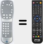 Replacement remote control for HD950