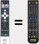 Replacement remote control for HOF23B990GPD10