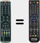 Replacement remote control for HTR-D10 (0094001284A)