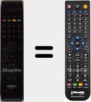 Replacement remote control for RC 3900 (20474367)